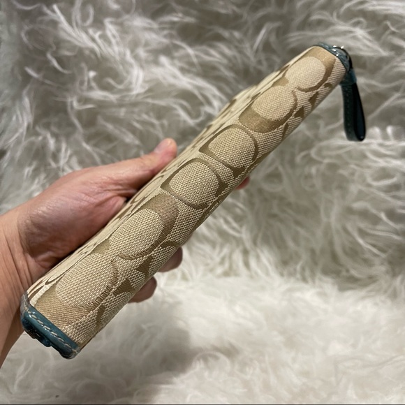 Coach Patchwork Long Zip Wallet - Picture 3 of 9